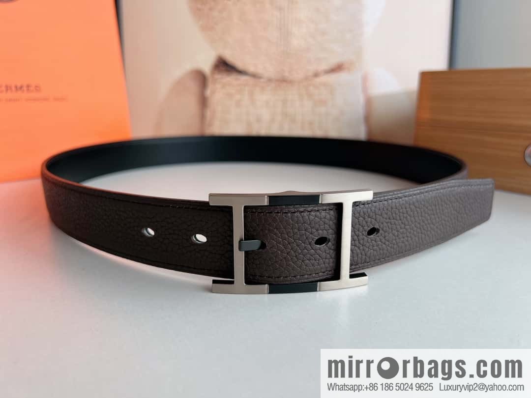 Hermes Nathan 32 PVD Double Sided Belt 32mm