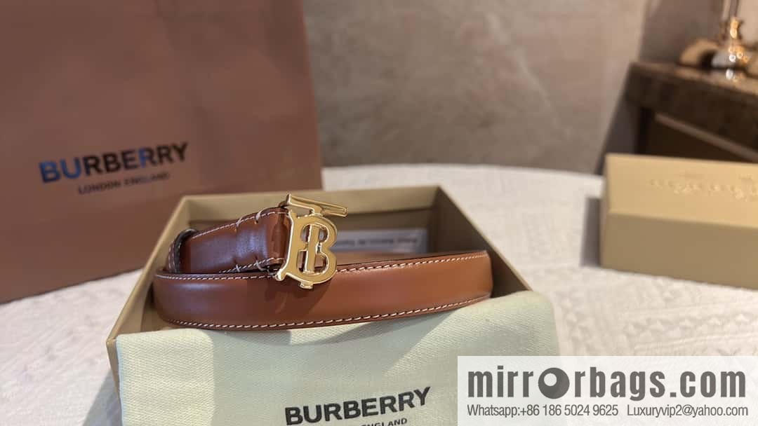 Burberry Burberry TB women's exclusive standard belt 2.0CM