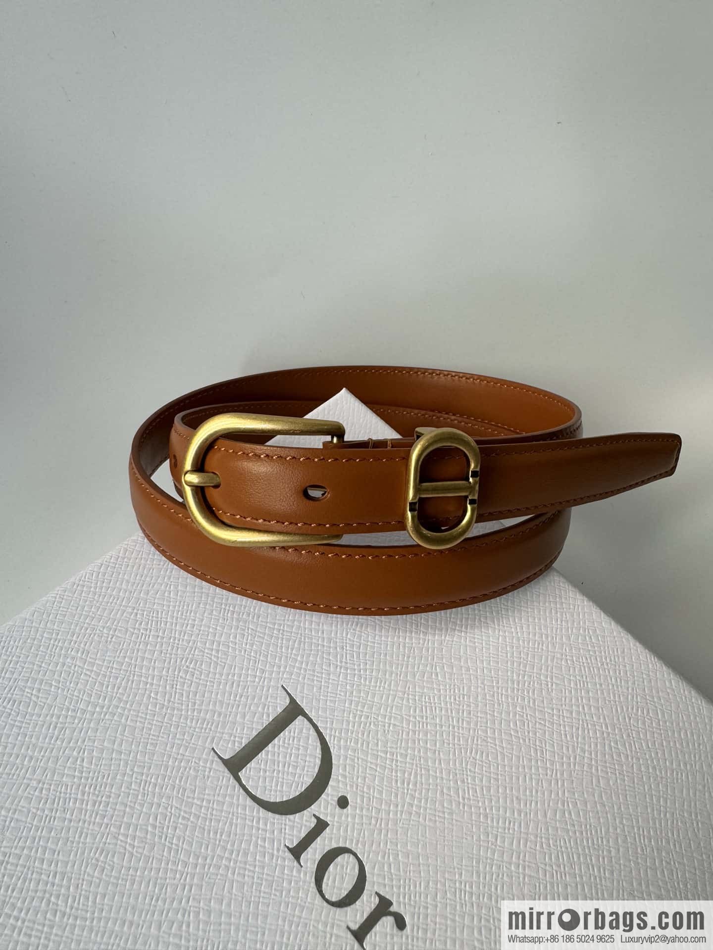 DIOR, the new women's casual belt is 20mm.