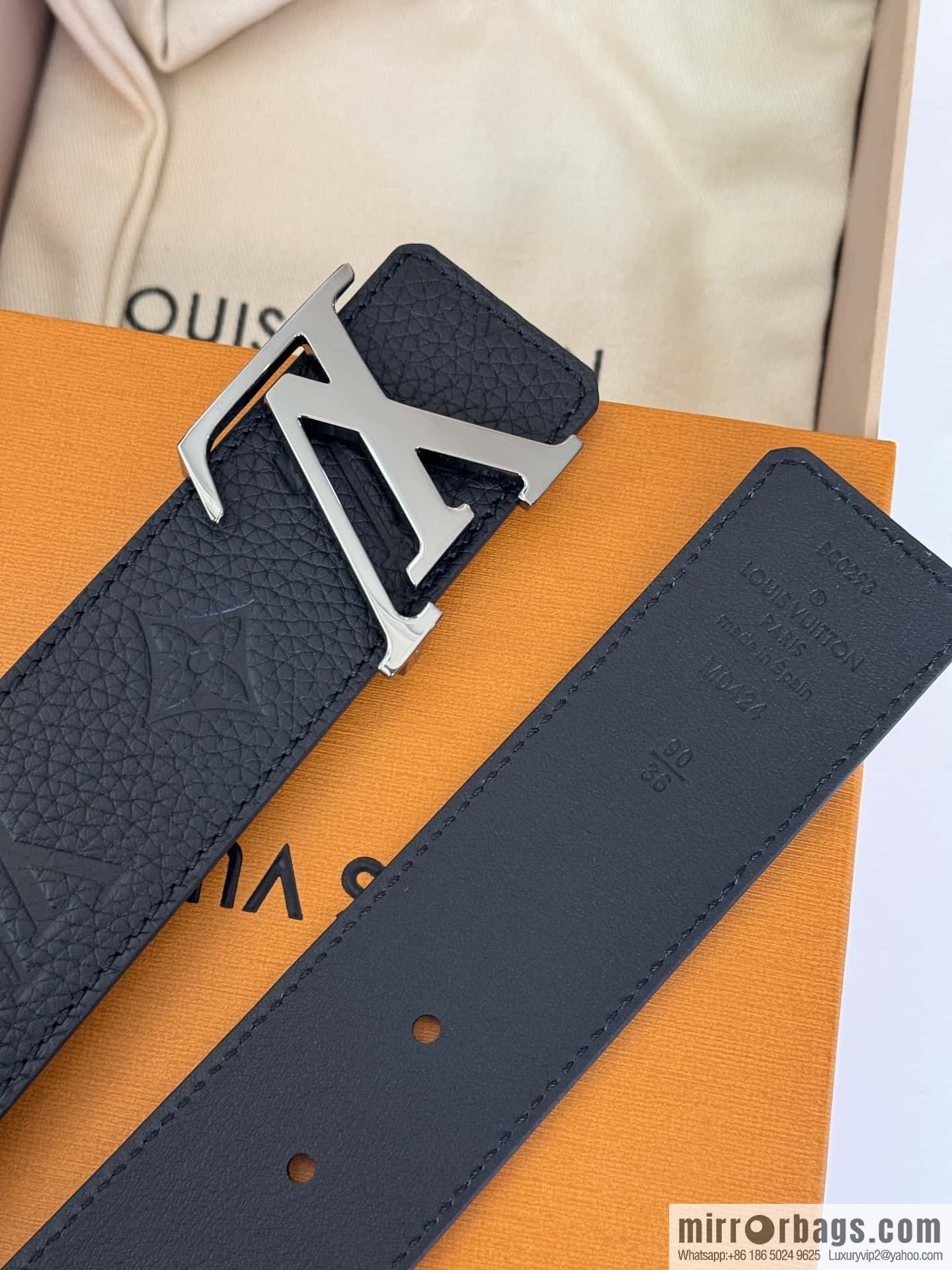 LV Shape MNG Climbing Double Sided Belt 4.0CM