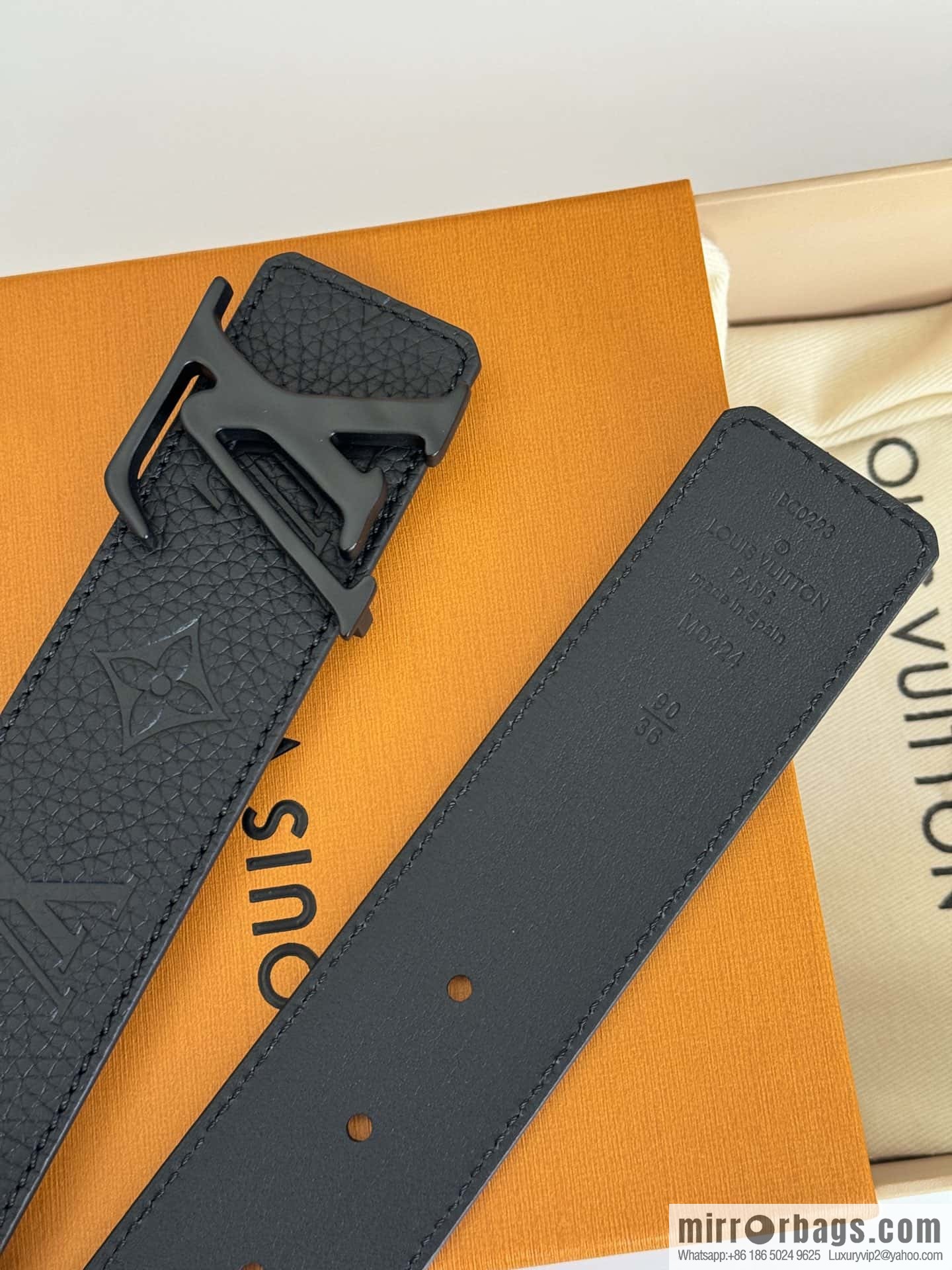 LV Shape MNG Climbing Double Sided Belt 4.0CM
