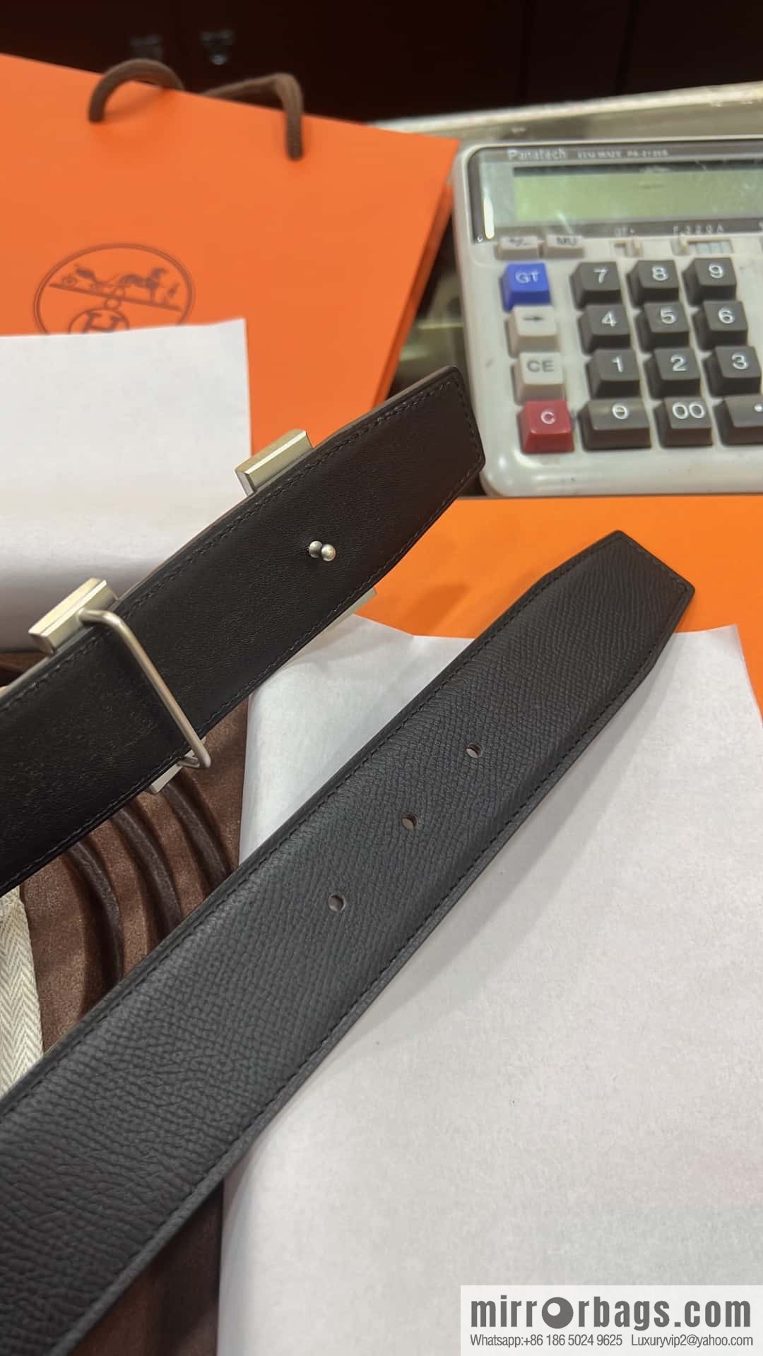 Hermes Hermes, Original Quality Hardware Craft Men's 38mm Belt