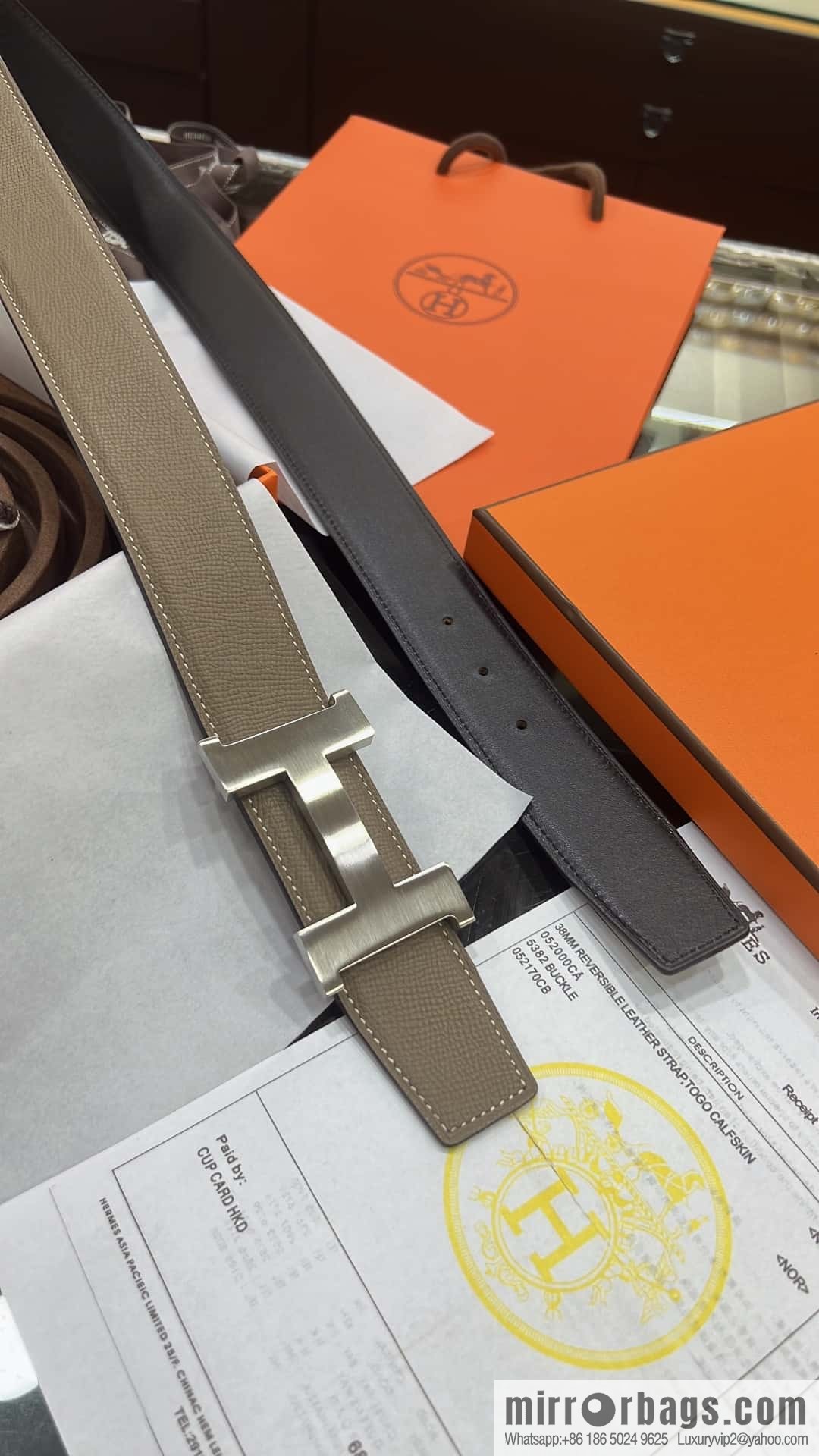 Hermes Hermes, Original Quality Hardware Craft Men's 38mm Belt