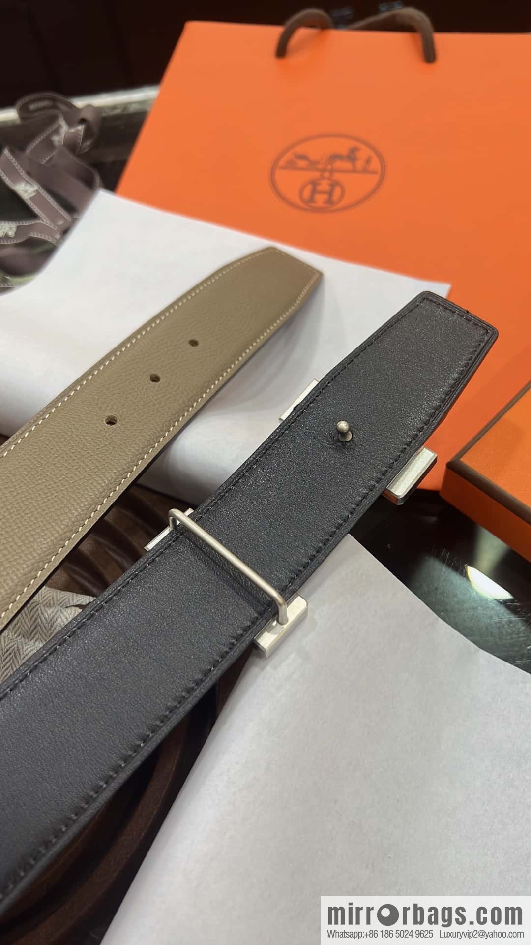 Hermes Hermes, Original Quality Hardware Craft Men's 38mm Belt