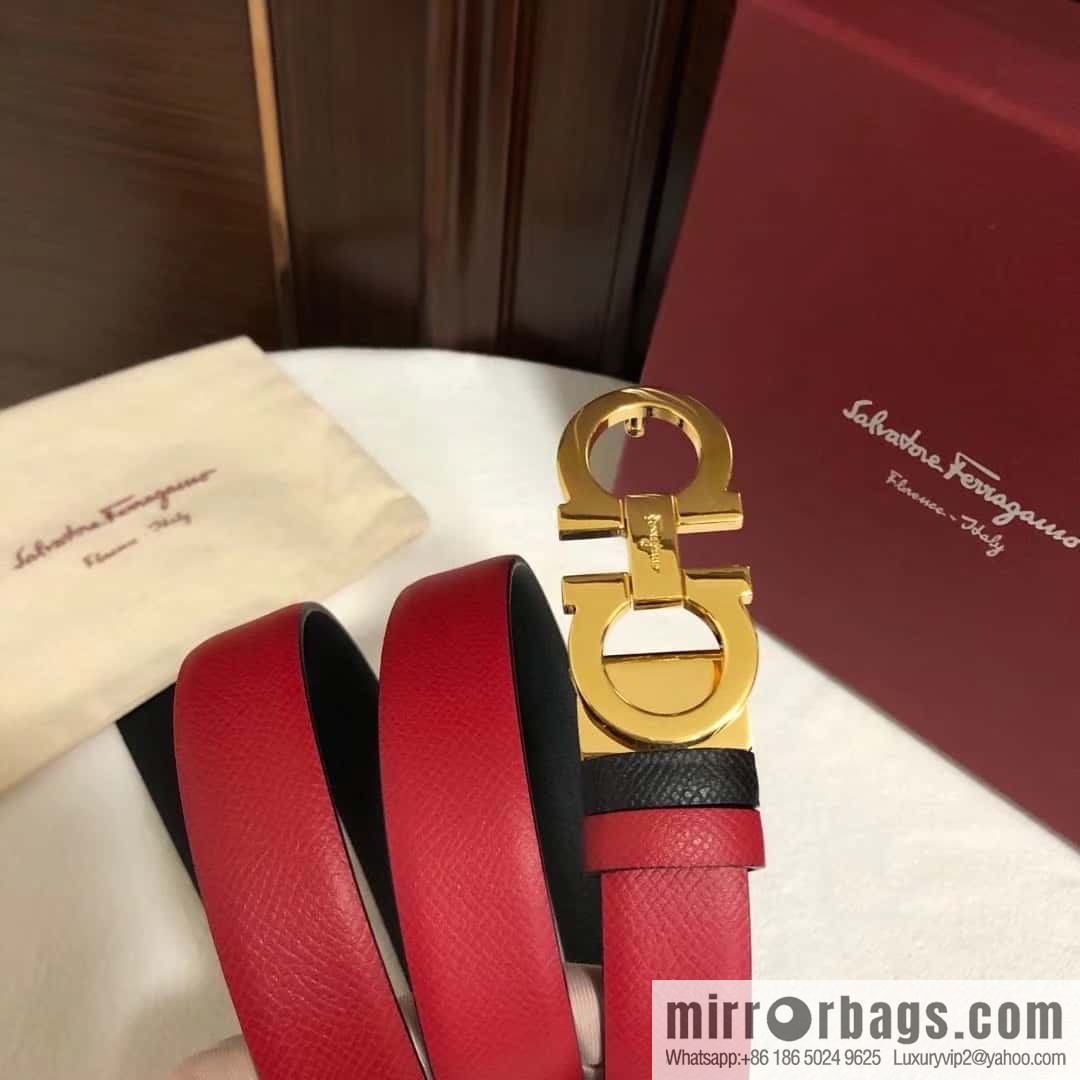Ferragamo Ferragamo, women's 2.5cm horseshoe buckle belt