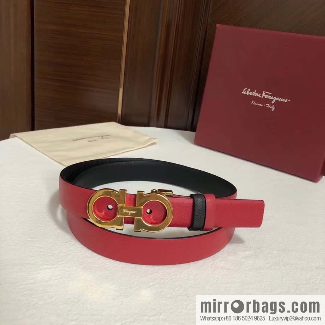 Ferragamo Ferragamo, women's 2.5cm horseshoe buckle belt