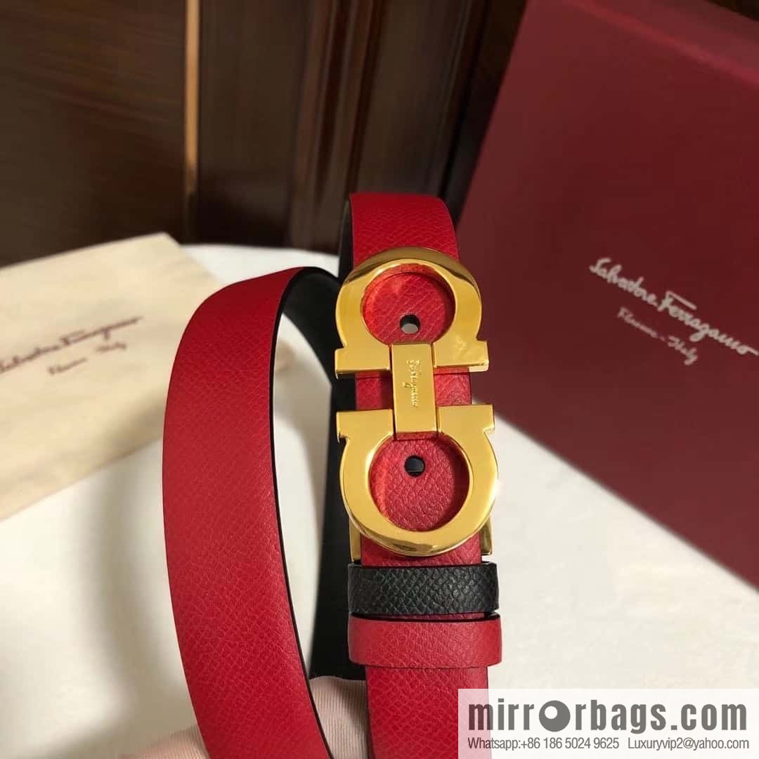 Ferragamo Ferragamo, women's 2.5cm horseshoe buckle belt