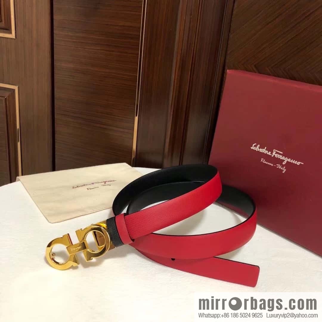 Ferragamo Ferragamo, women's 2.5cm horseshoe buckle belt