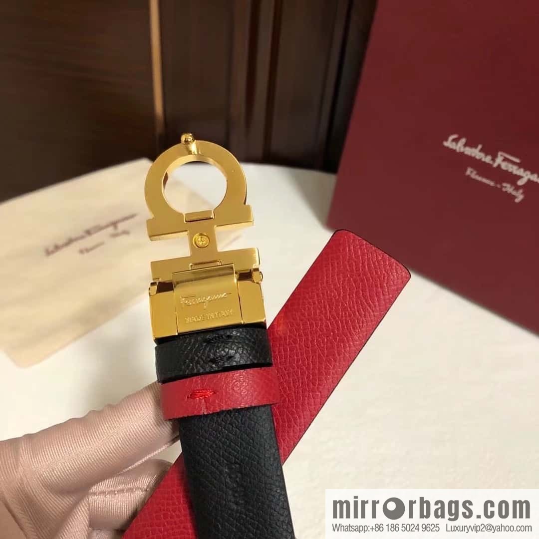 Ferragamo Ferragamo, women's 2.5cm horseshoe buckle belt