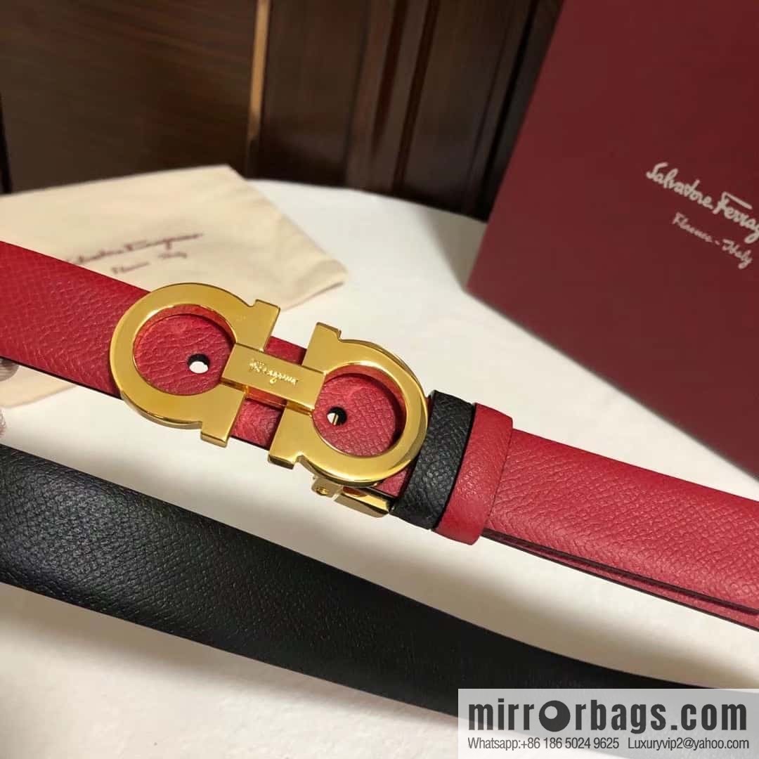 Ferragamo Ferragamo, women's 2.5cm horseshoe buckle belt