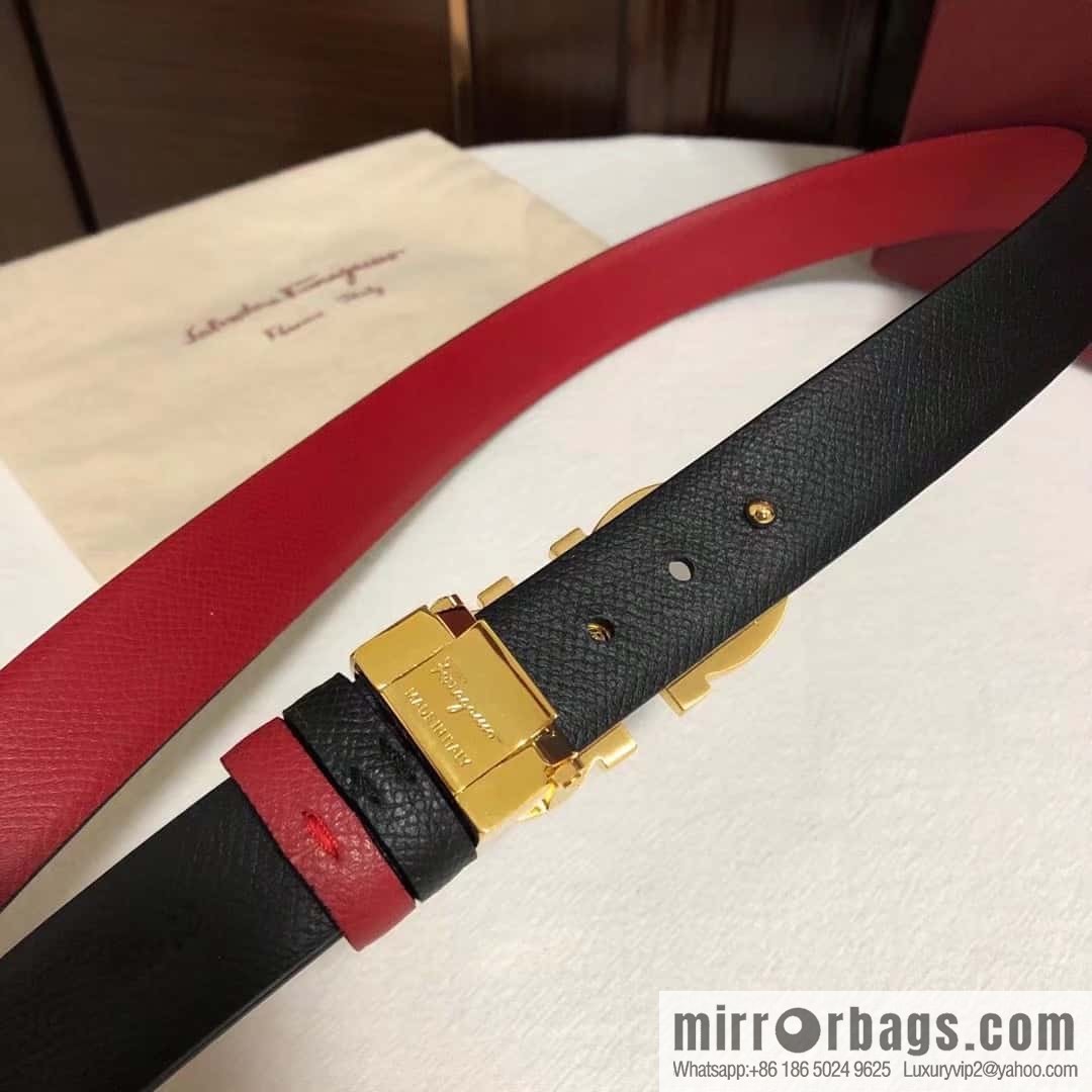 Ferragamo Ferragamo, women's 2.5cm horseshoe buckle belt