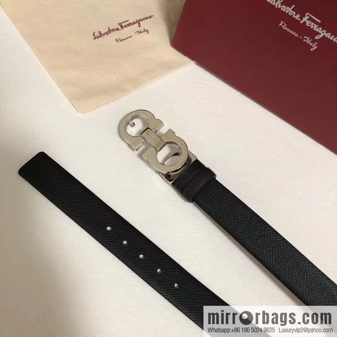 Ferragamo Ferragamo, women's 2.5cm horseshoe buckle belt