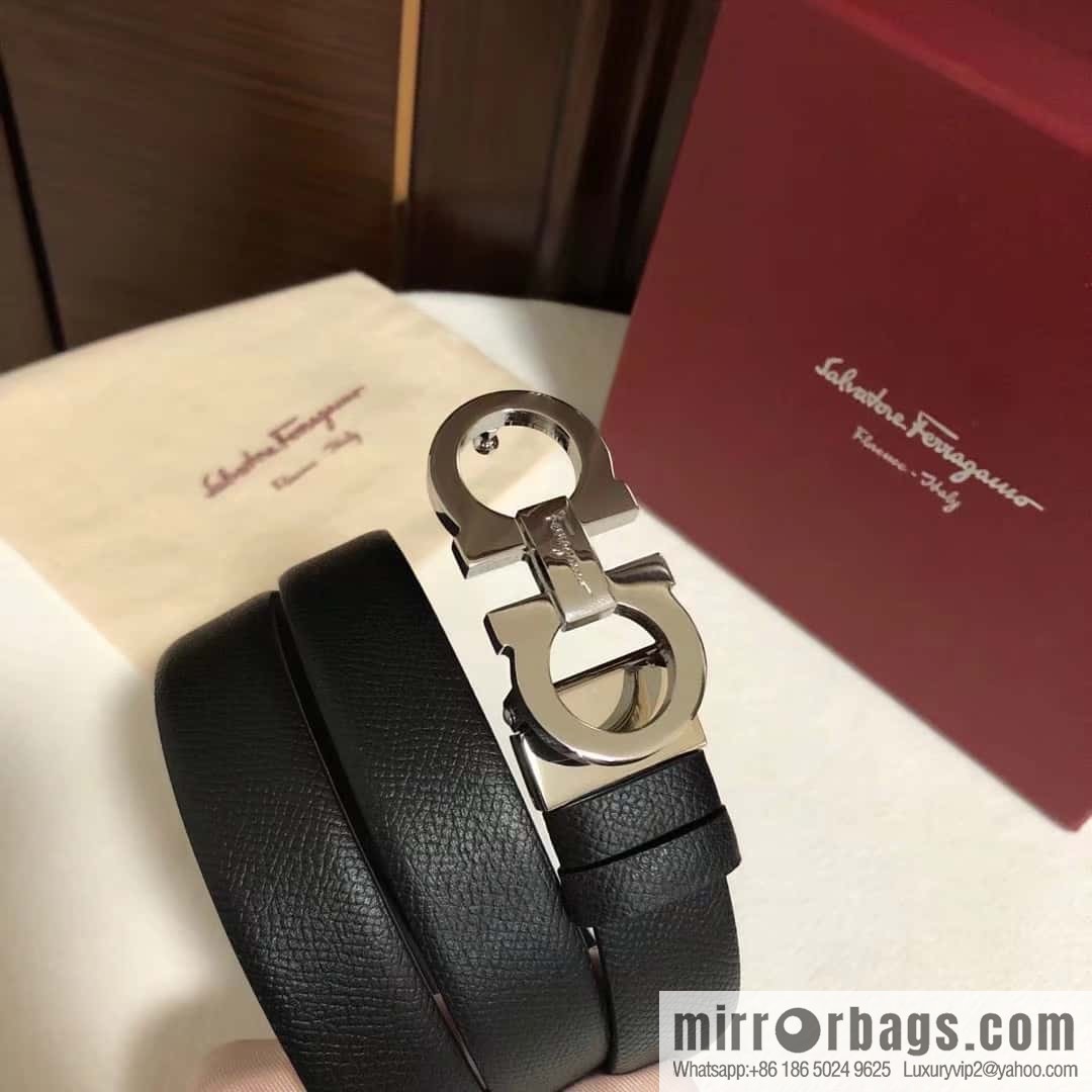 Ferragamo Ferragamo, women's 2.5cm horseshoe buckle belt