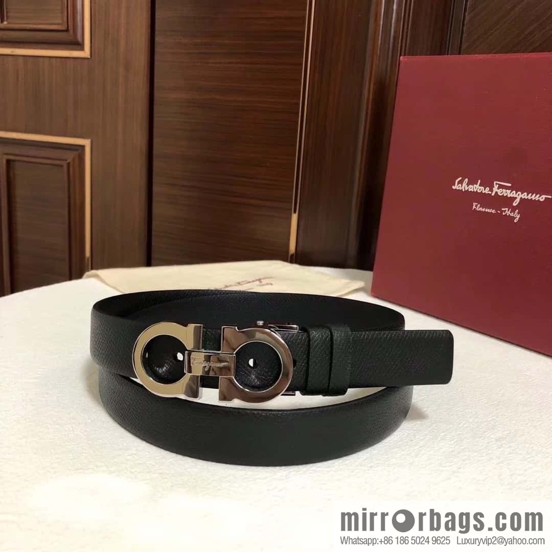Ferragamo Ferragamo, women's 2.5cm horseshoe buckle belt