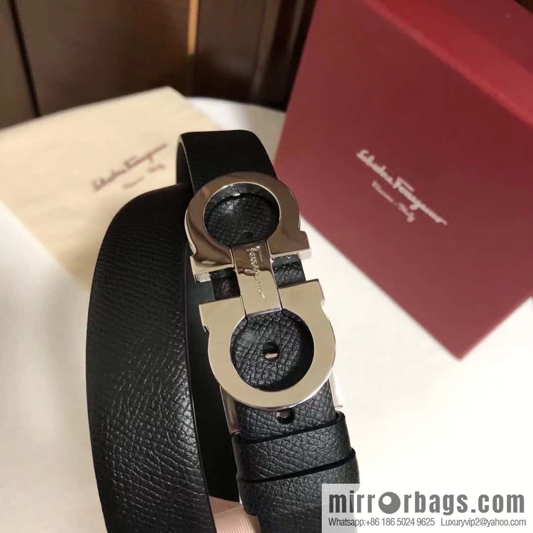 Ferragamo Ferragamo, women's 2.5cm horseshoe buckle belt