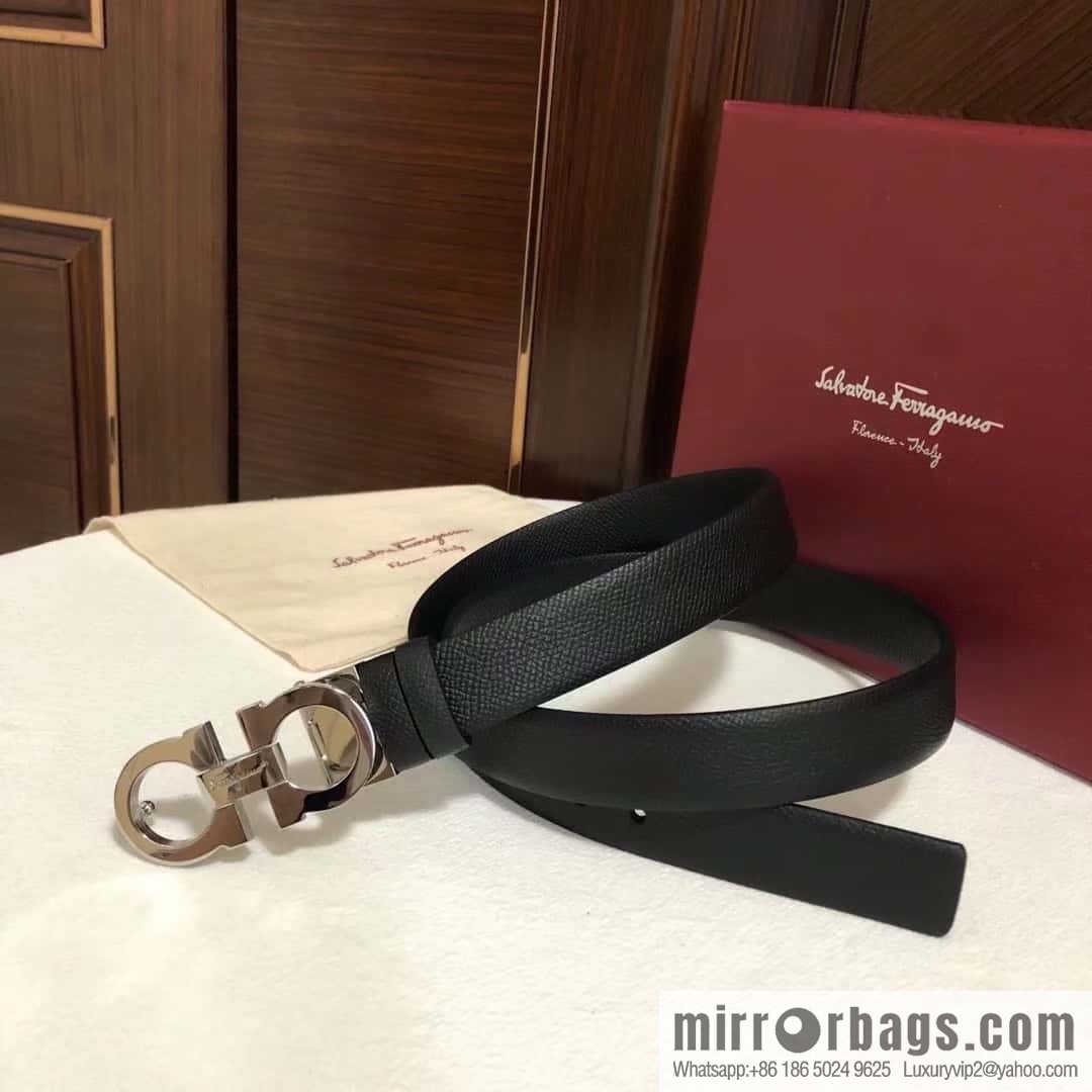 Ferragamo Ferragamo, women's 2.5cm horseshoe buckle belt