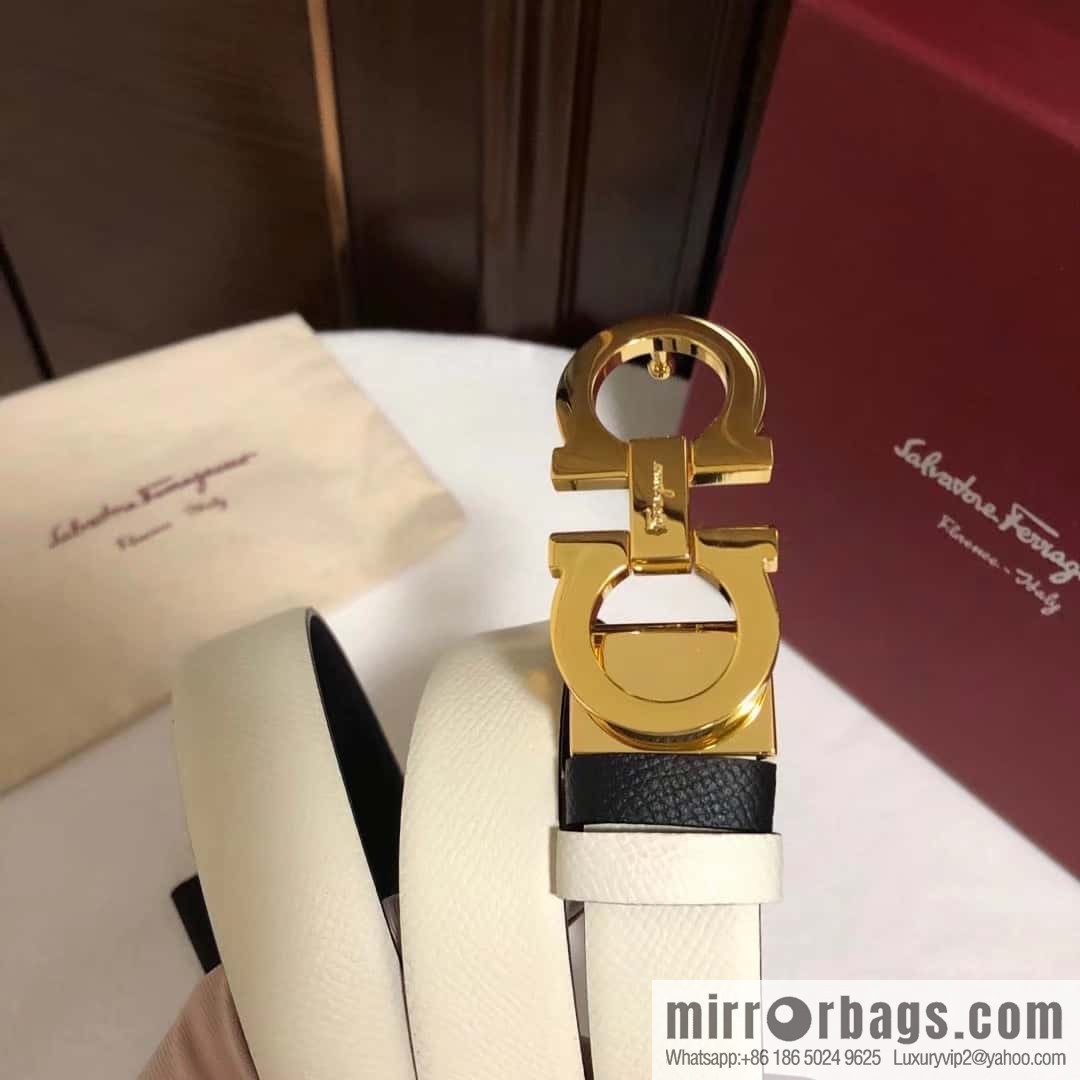 Ferragamo Ferragamo, women's 2.5cm horseshoe buckle belt