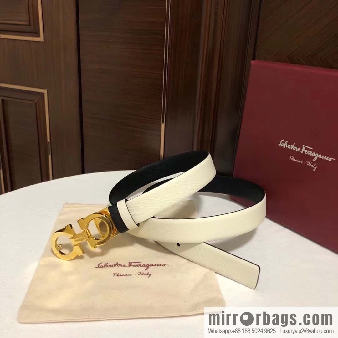 Ferragamo Ferragamo, women's 2.5cm horseshoe buckle belt