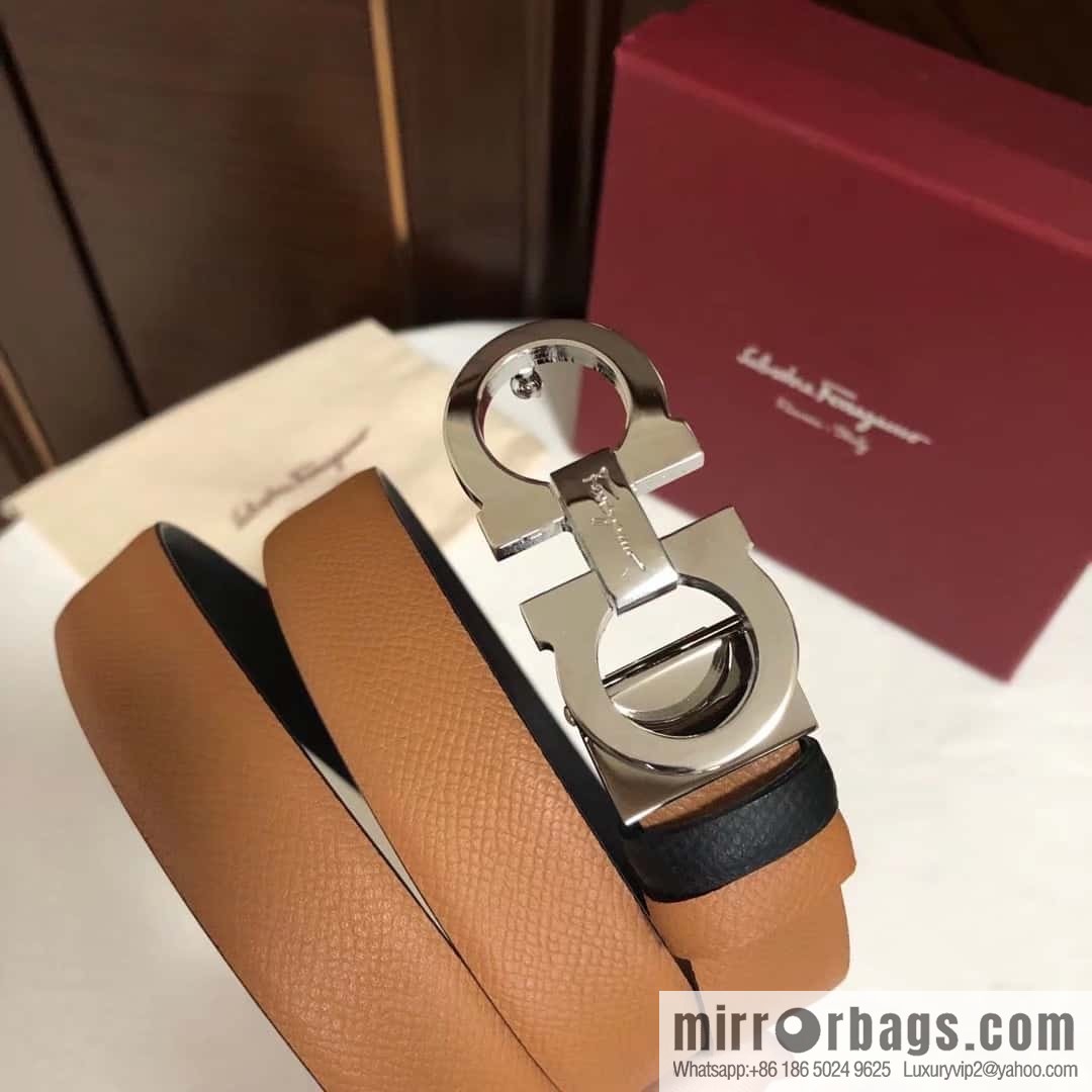 Ferragamo Ferragamo, women's 2.5cm horseshoe buckle belt