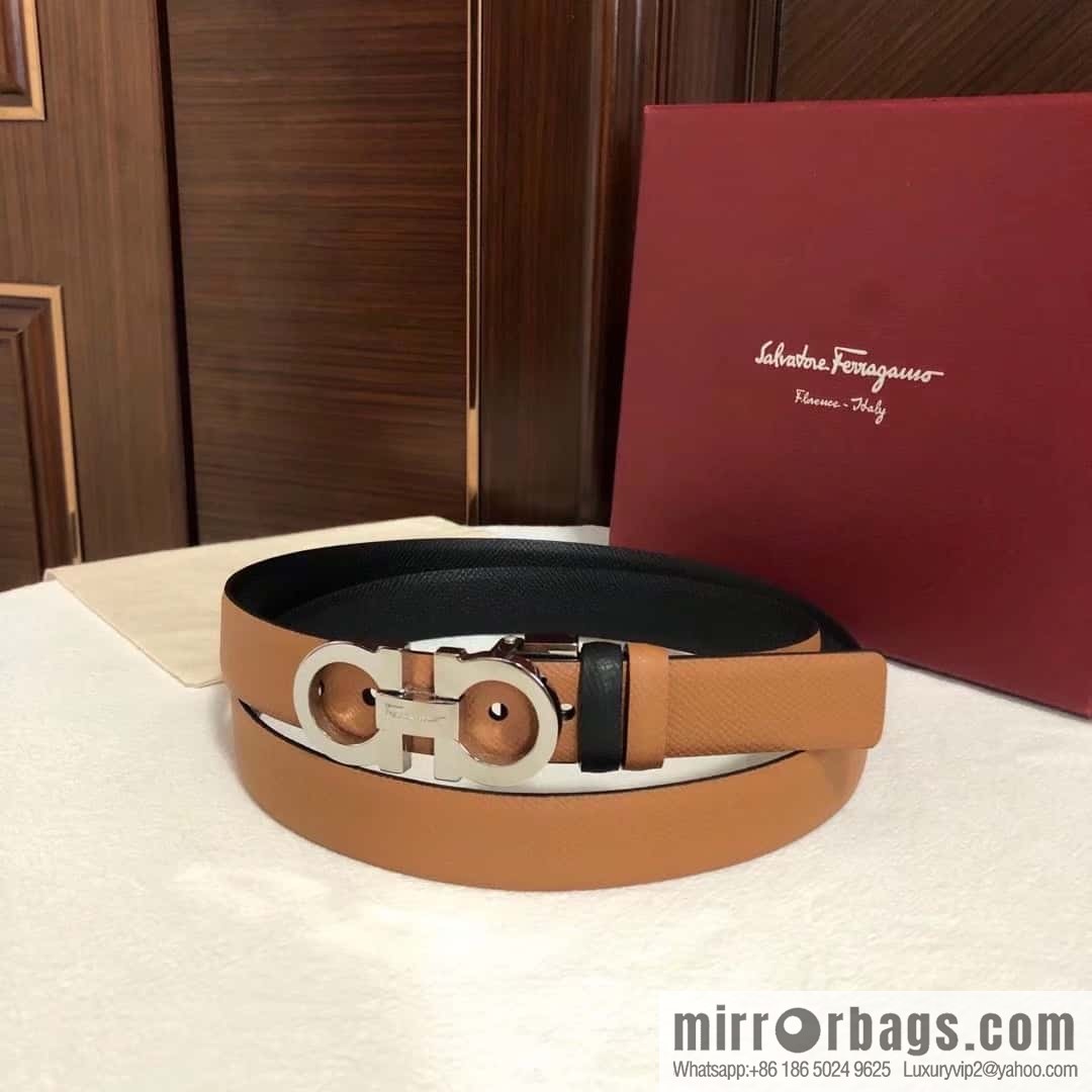 Ferragamo Ferragamo, women's 2.5cm horseshoe buckle belt
