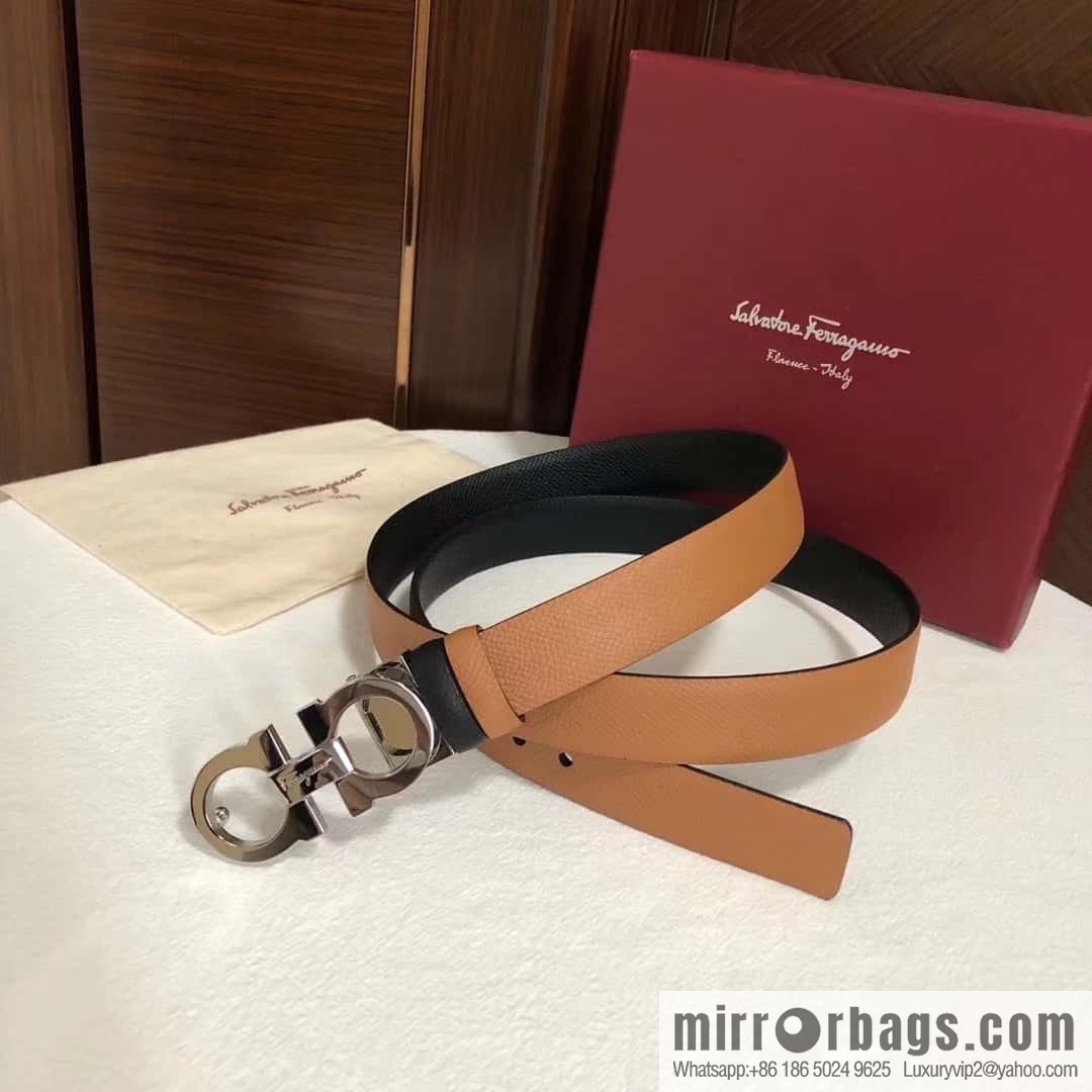 Ferragamo Ferragamo, women's 2.5cm horseshoe buckle belt