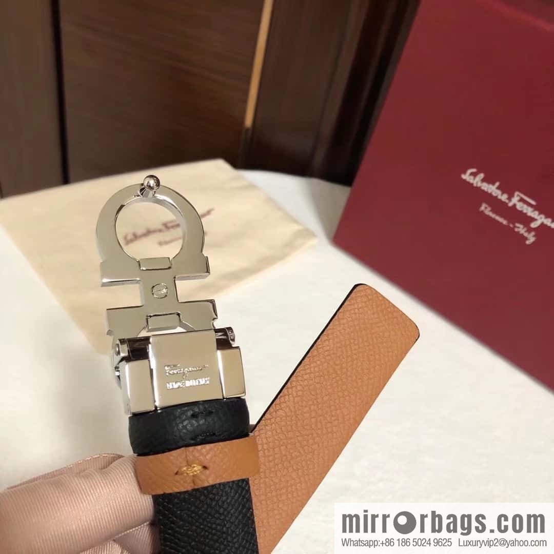 Ferragamo Ferragamo, women's 2.5cm horseshoe buckle belt