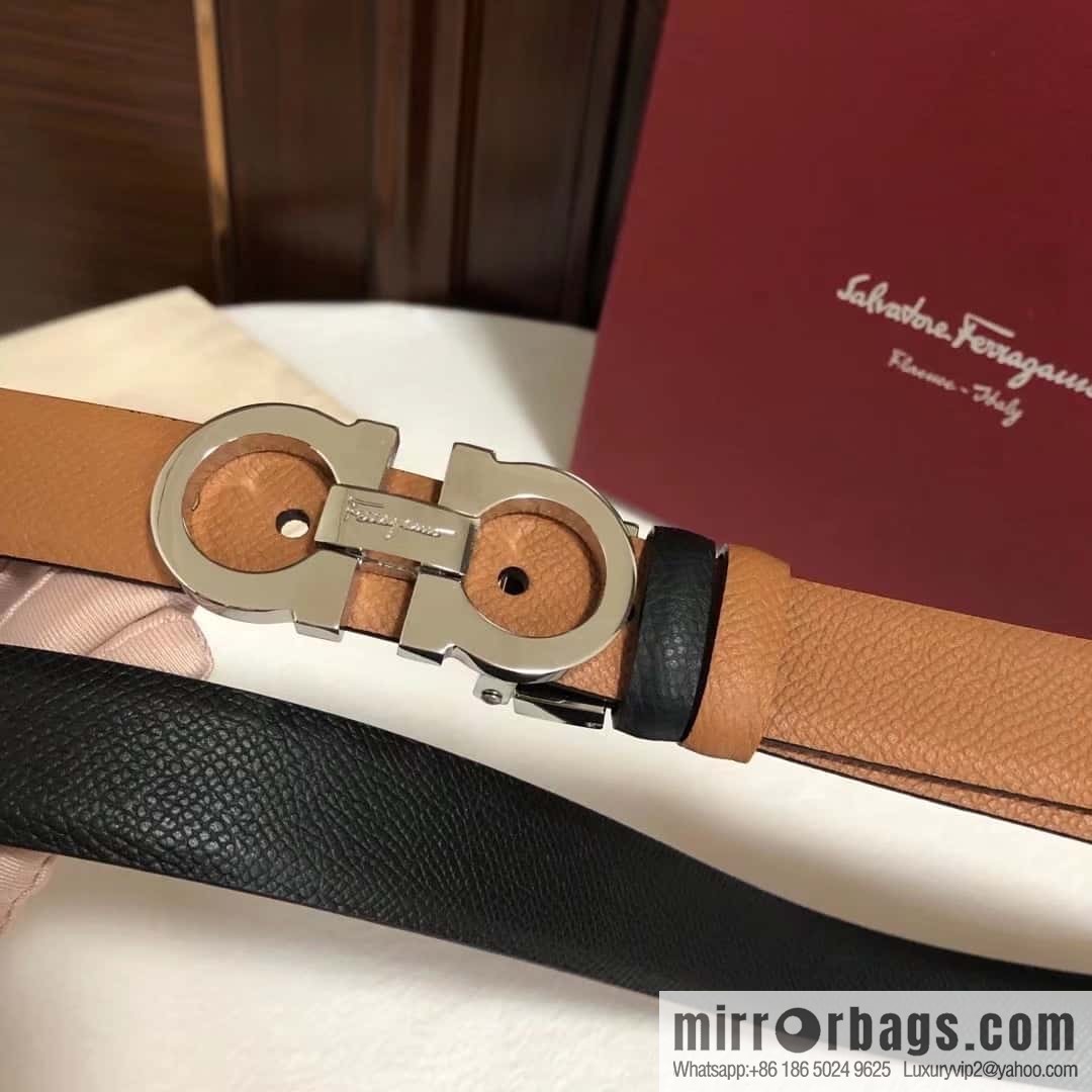 Ferragamo Ferragamo, women's 2.5cm horseshoe buckle belt