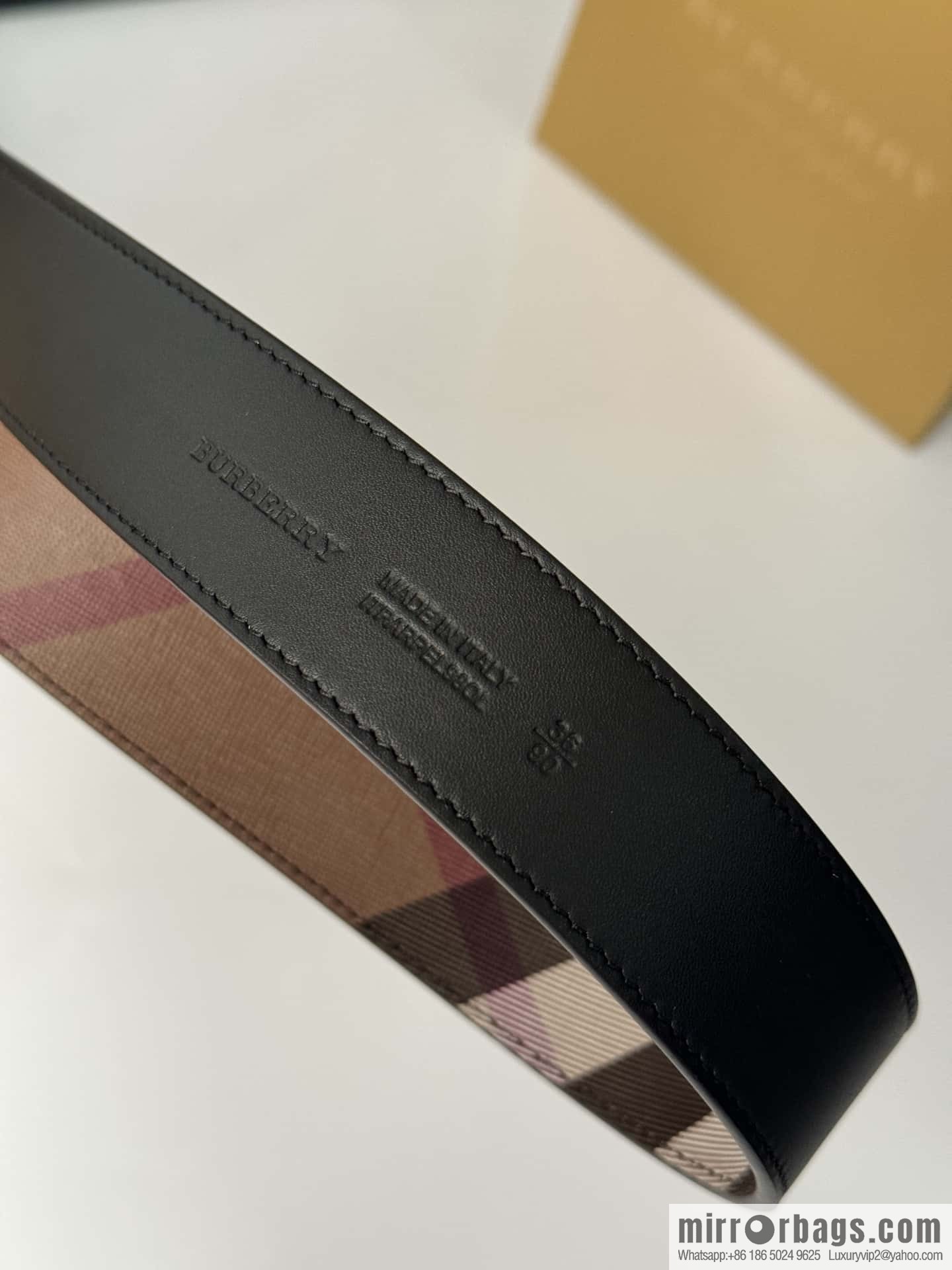 Burberry, British design belt 3.5CM
