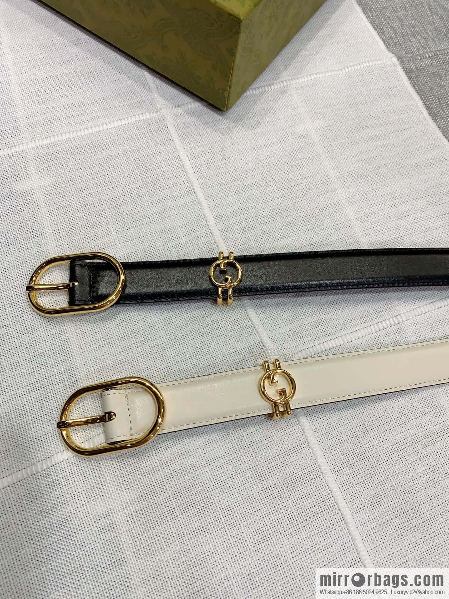 GUCCI 2024 early spring series women's belt 2.5cm