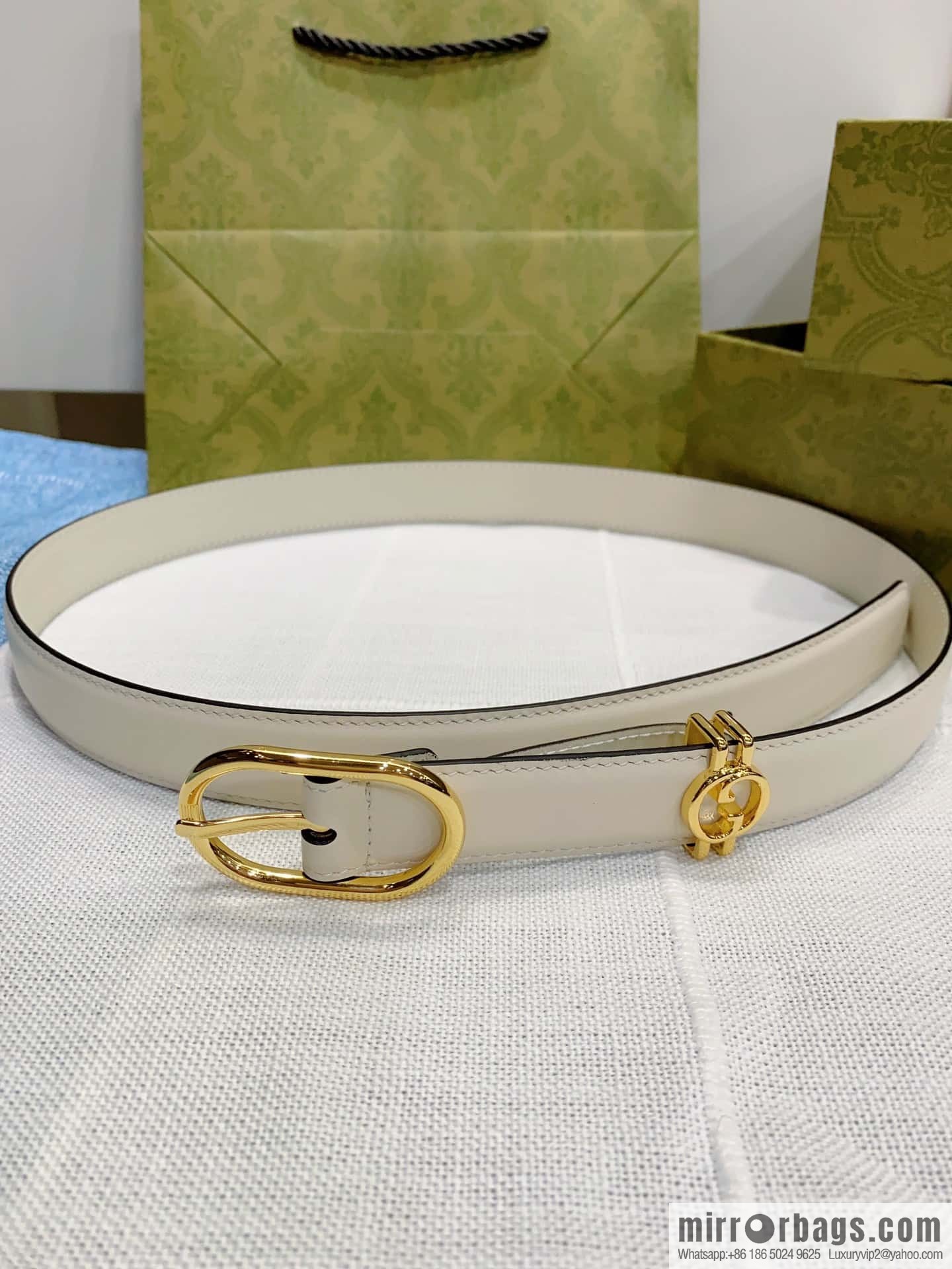 GUCCI 2024 early spring series women's belt 2.5cm