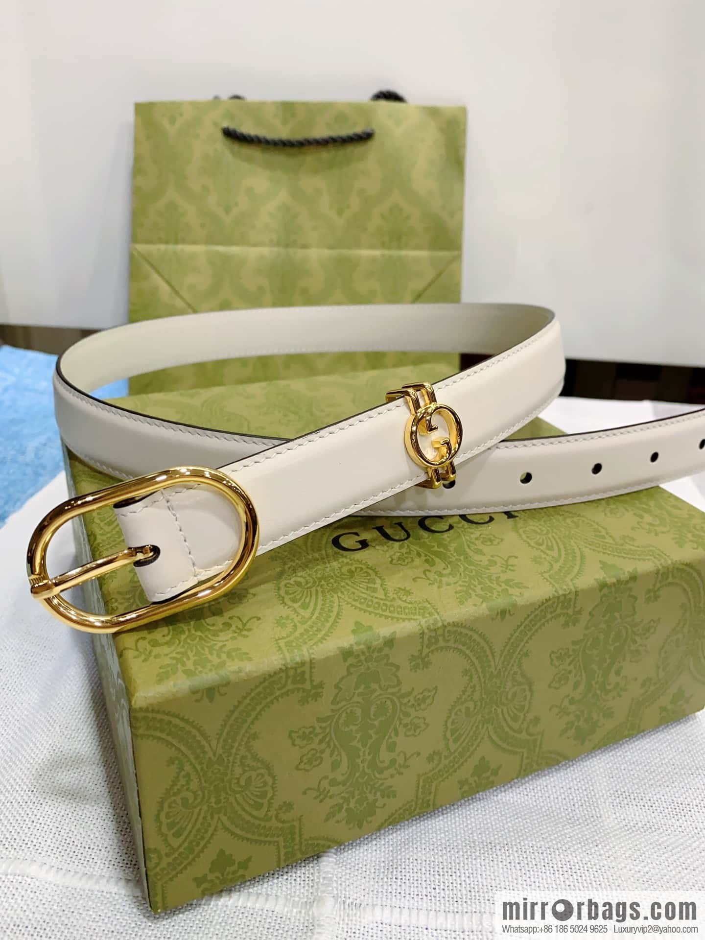 GUCCI 2024 early spring series women's belt 2.5cm