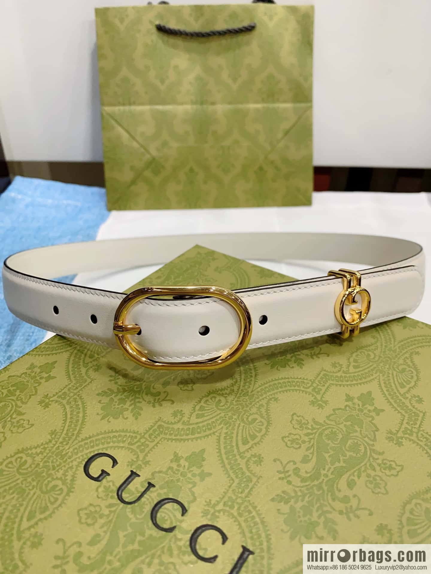 GUCCI 2024 early spring series women's belt 2.5cm