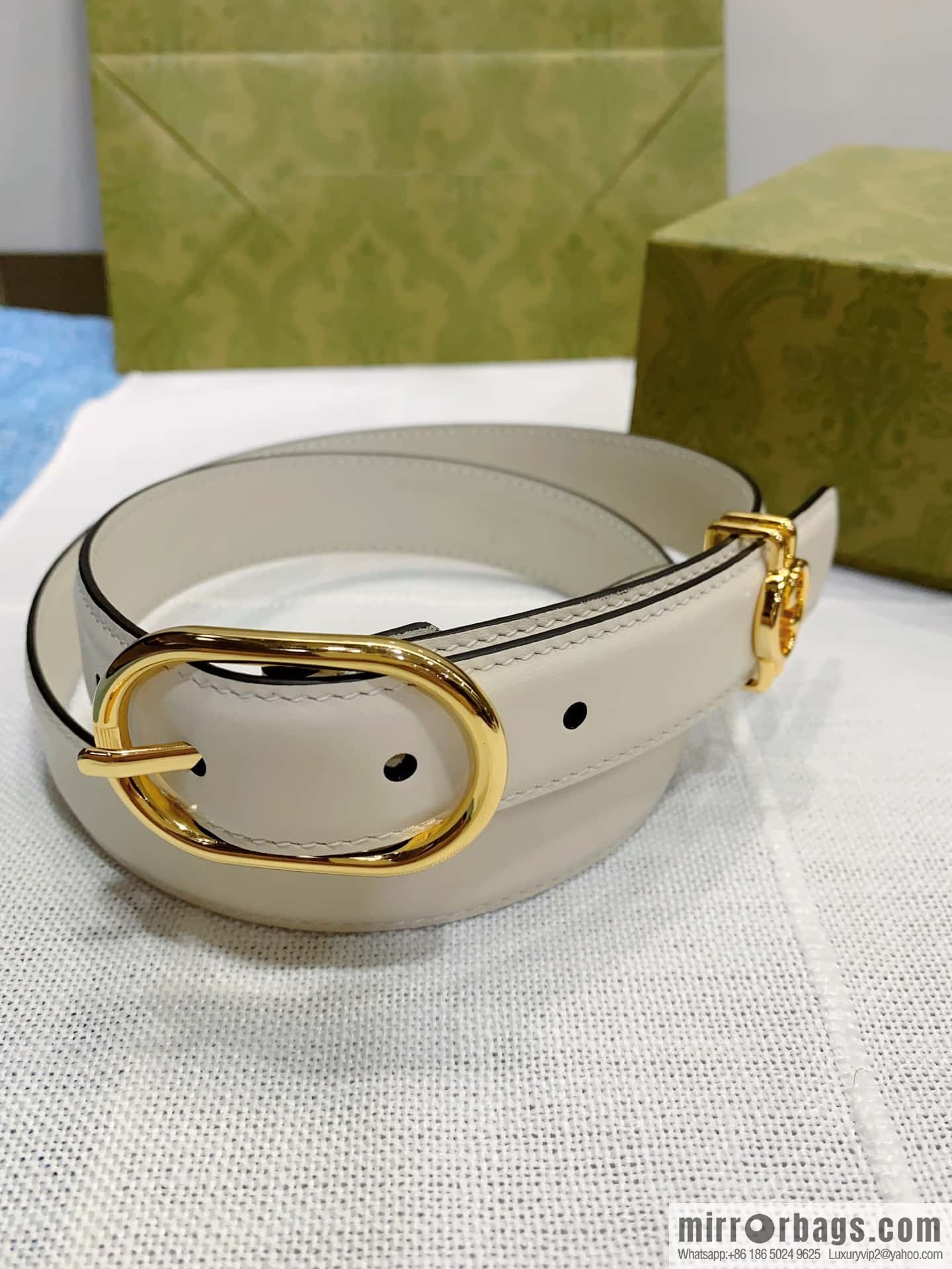 GUCCI 2024 early spring series women's belt 2.5cm