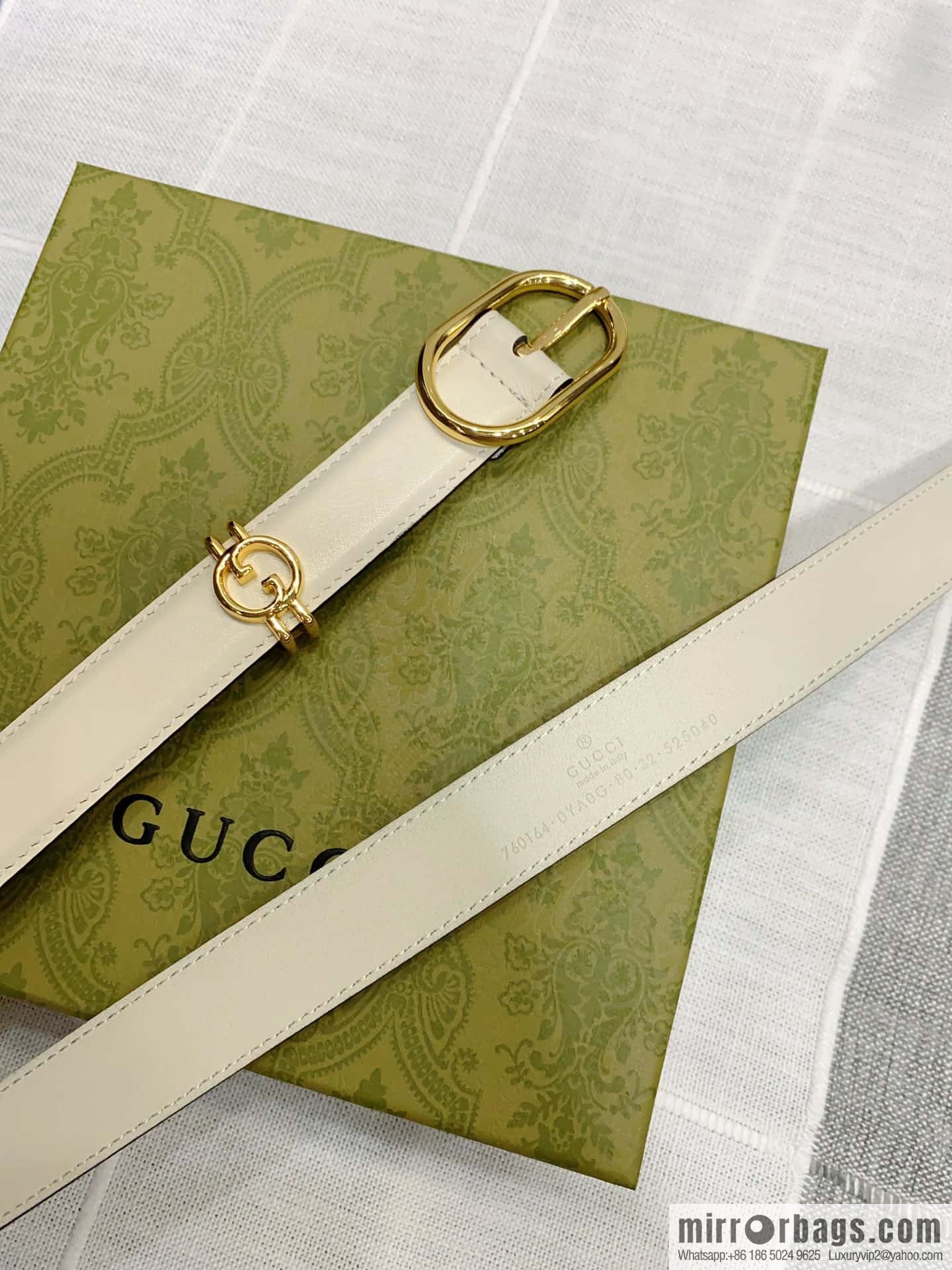 GUCCI 2024 early spring series women's belt 2.5cm