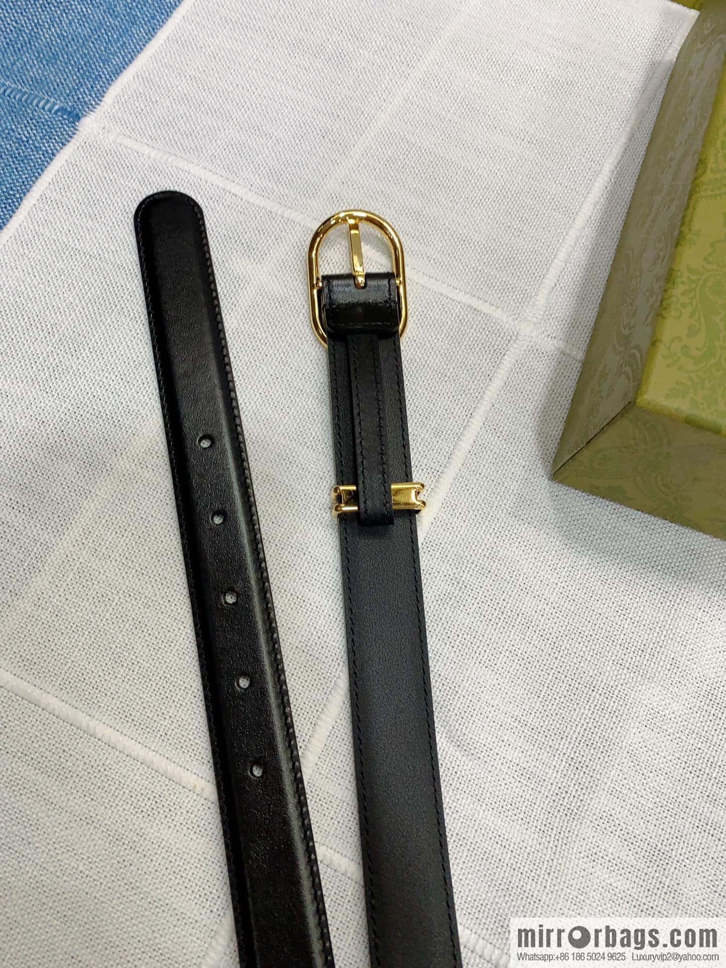 GUCCI 2024 early spring series women's belt 2.5cm