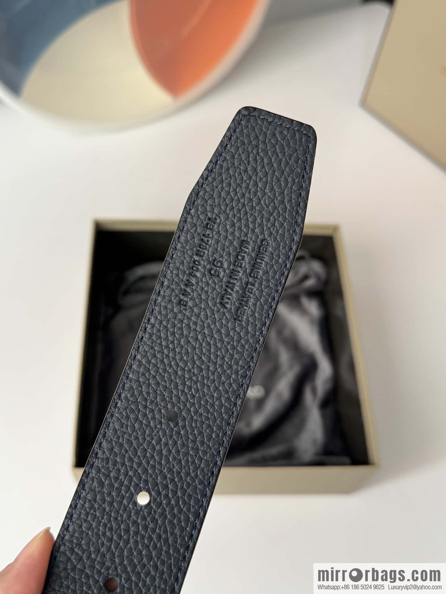 TOMFORD Tom Ford, Men's T-Buckle Double-Sided Belt 4.0CM