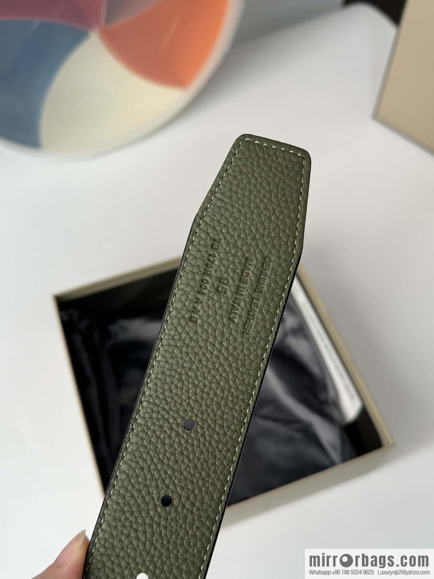 TOMFORD Tom Ford, Men's T-Buckle Double-Sided Belt 4.0CM