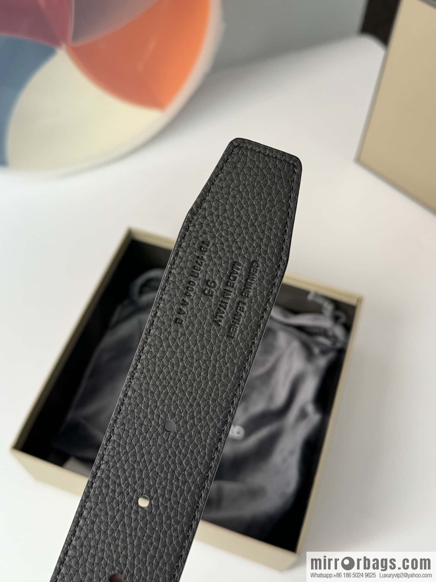 TOMFORD Tom Ford, Men's T-Buckle Double-Sided Belt 4.0CM