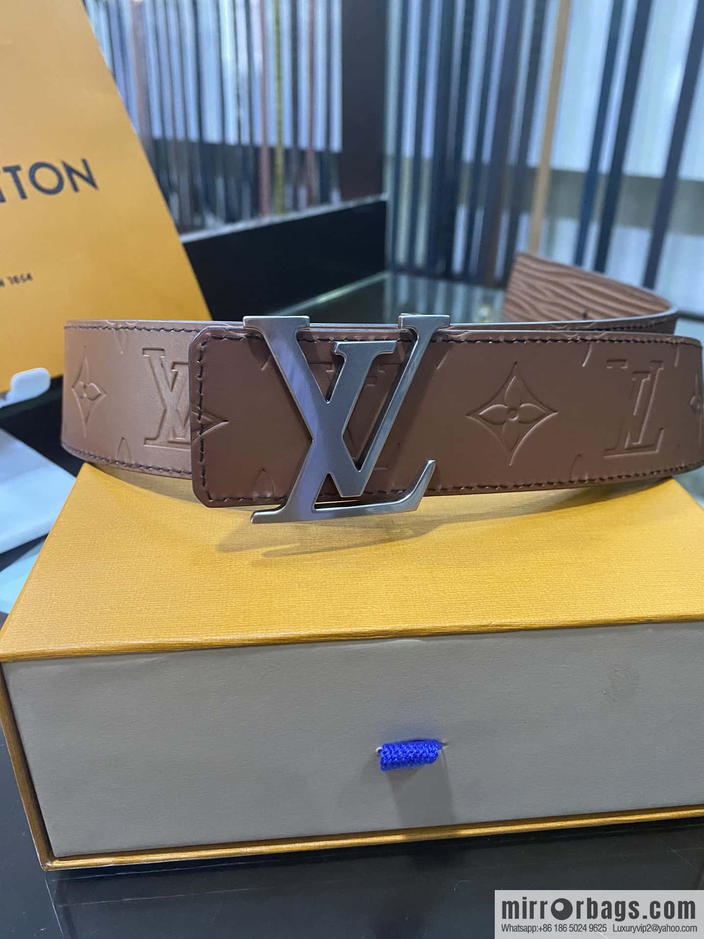 LV Men's 4.0mm Double Sided Belt