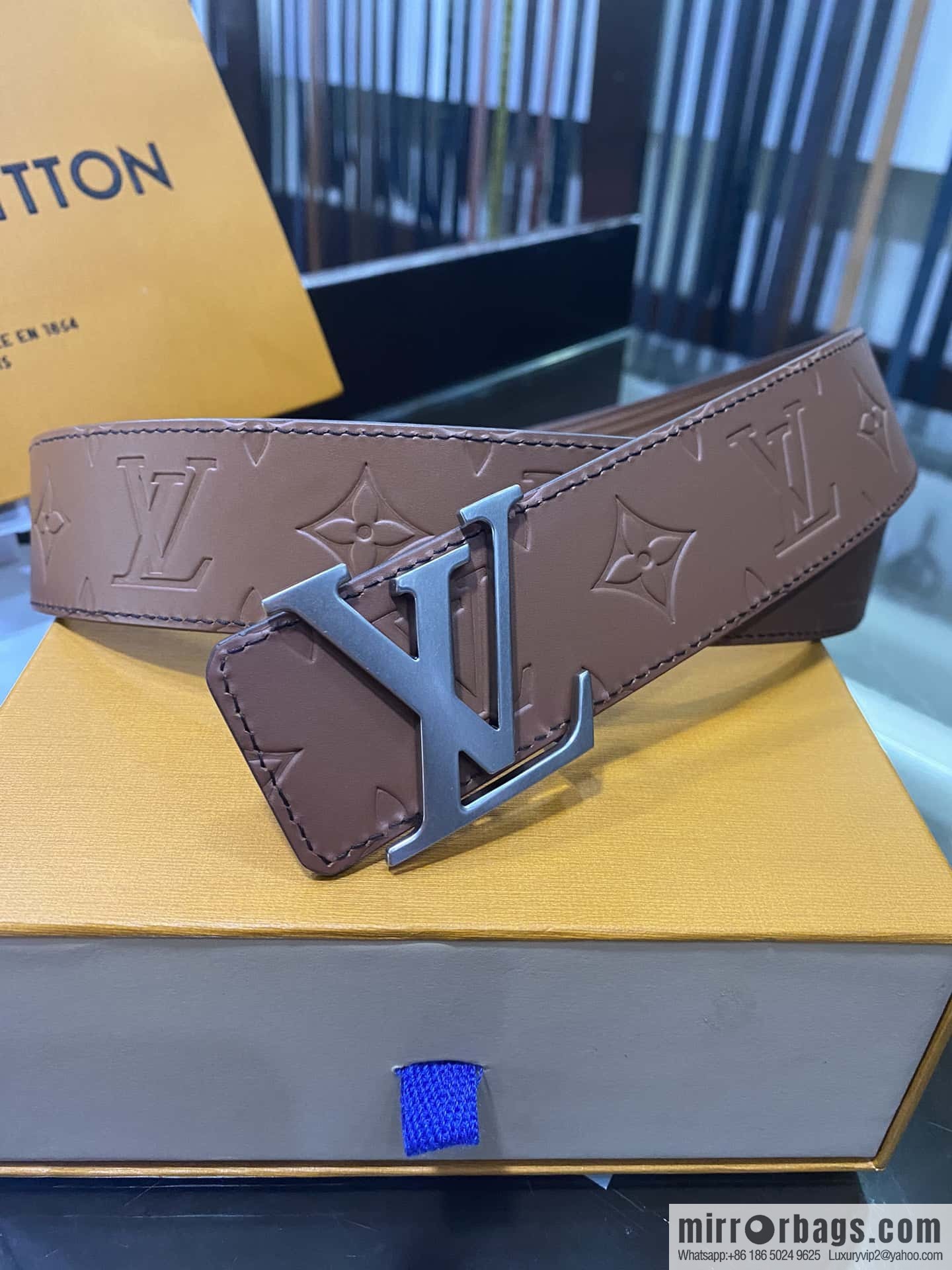 LV Men's 4.0mm Double Sided Belt