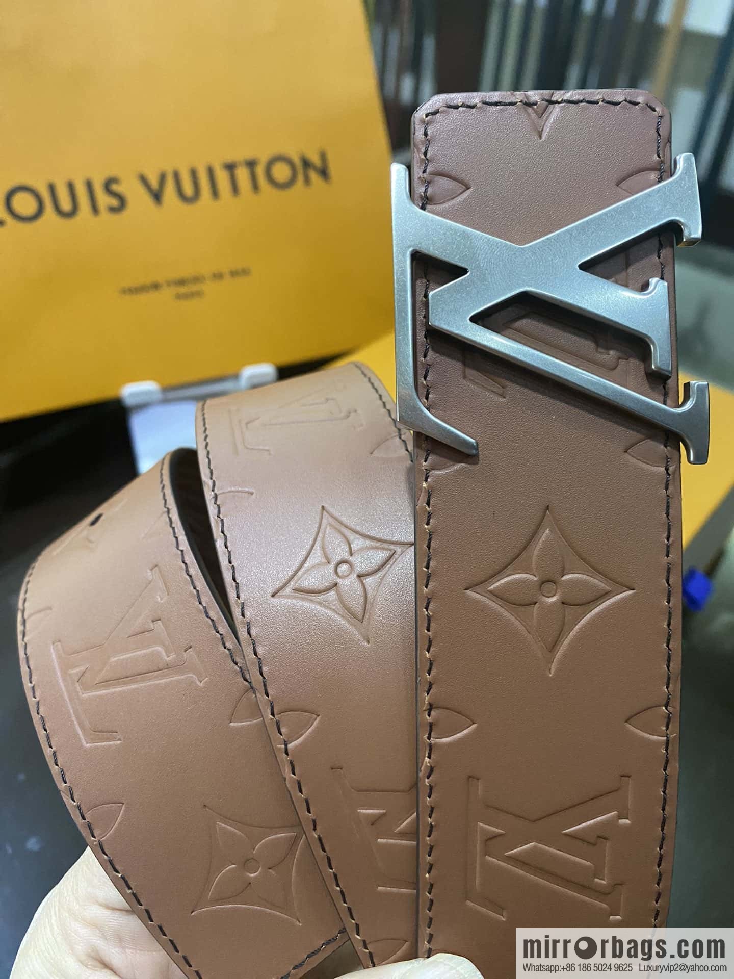 LV Men's 4.0mm Double Sided Belt