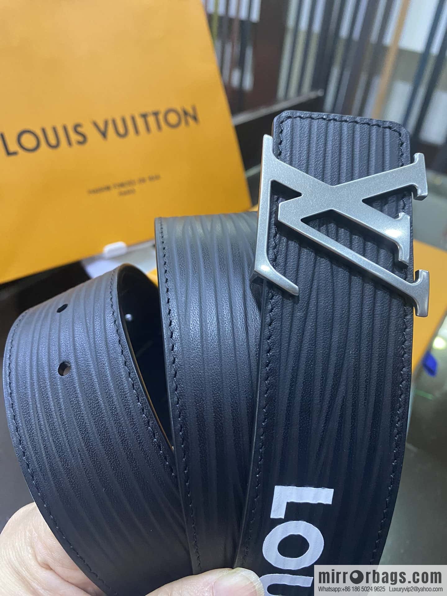 LV Men's 4.0mm Double Sided Belt