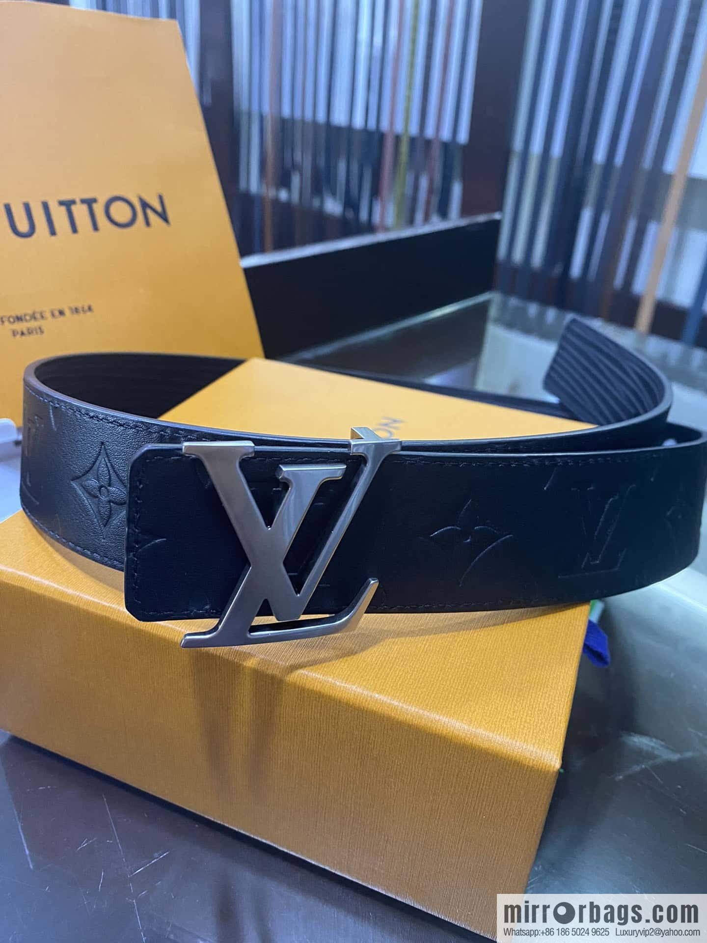 LV Men's 4.0mm Double Sided Belt
