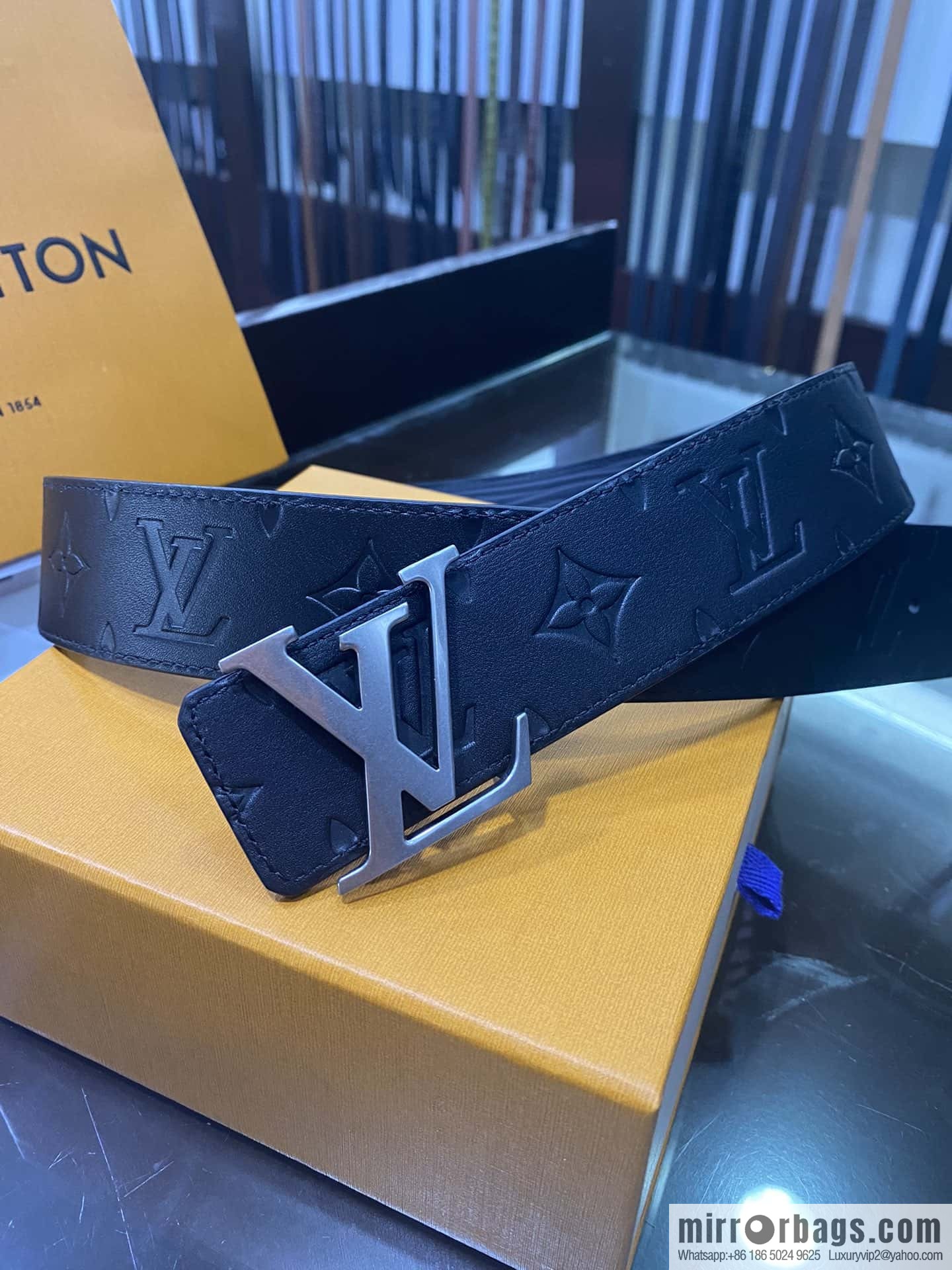 LV Men's 4.0mm Double Sided Belt