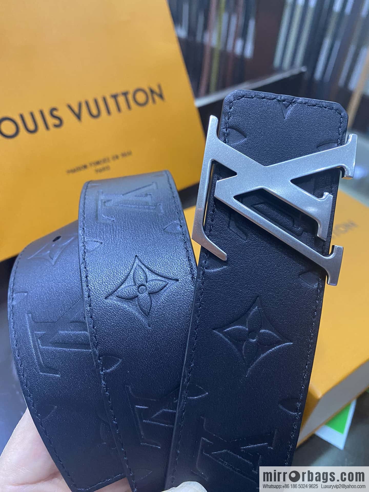 LV Men's 4.0mm Double Sided Belt