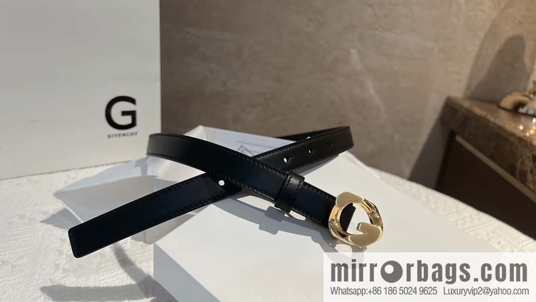 GIVENHY Givenchy G chain buckle belt 2.0cm