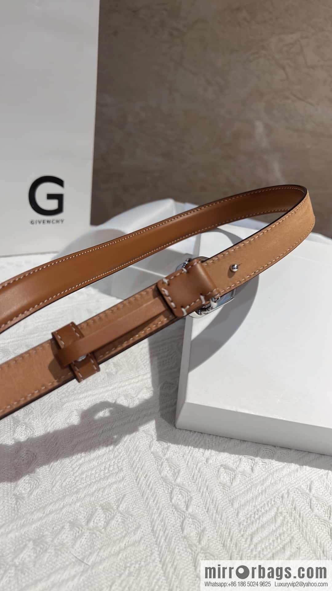 GIVENHY Givenchy G chain buckle belt 2.0cm