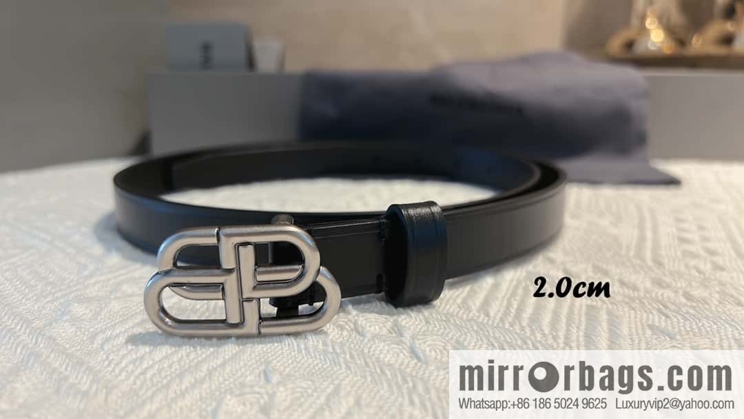 BALENCIAGA Balenciaga, lock BB belt 2.5CM