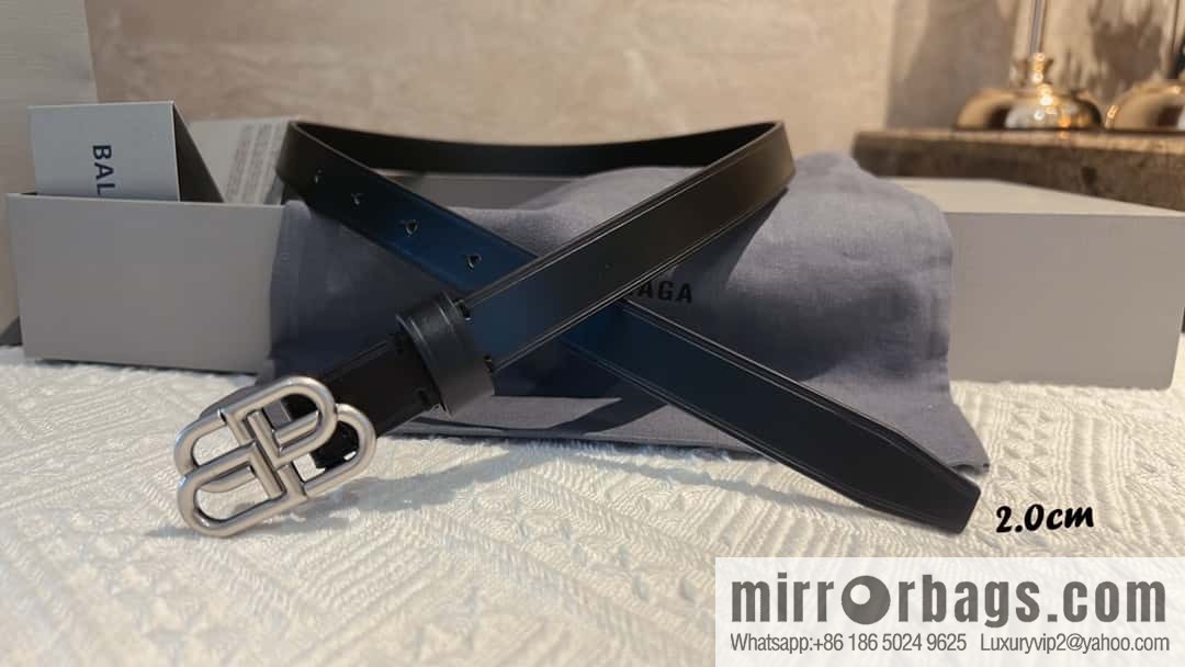 BALENCIAGA Balenciaga, lock BB belt 2.5CM