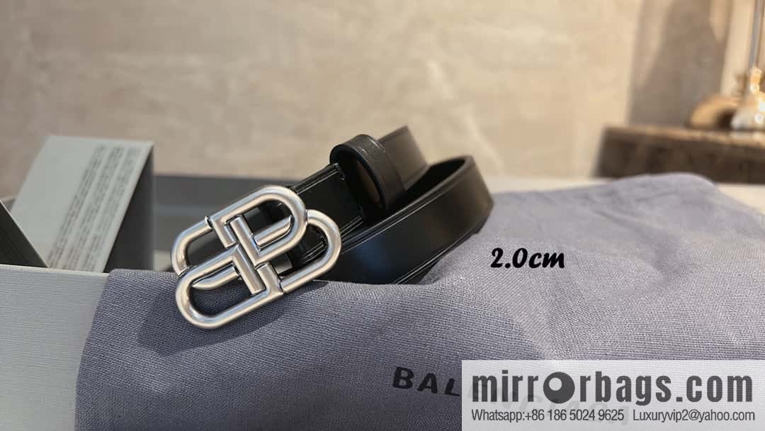 BALENCIAGA Balenciaga, lock BB belt 2.5CM
